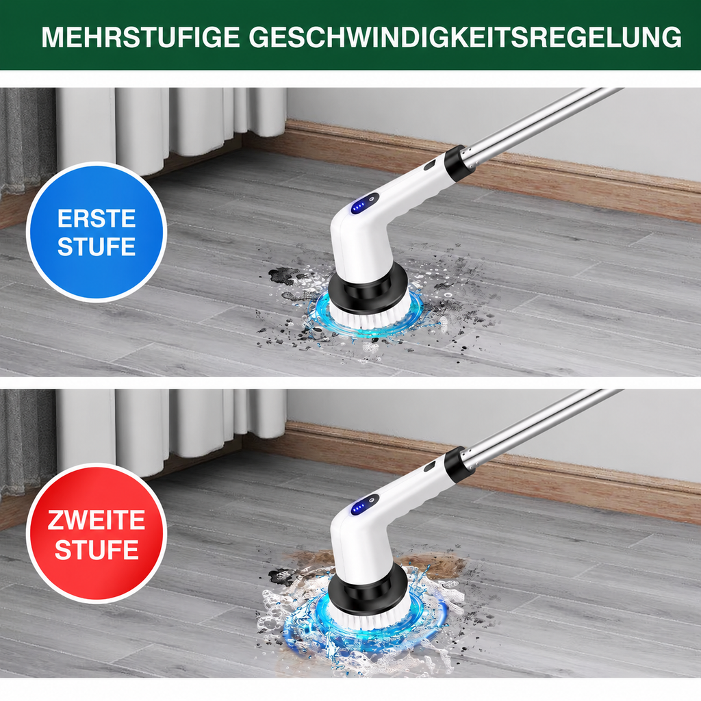 DayPlus Akku-Reinigungsbürste 10-in-1