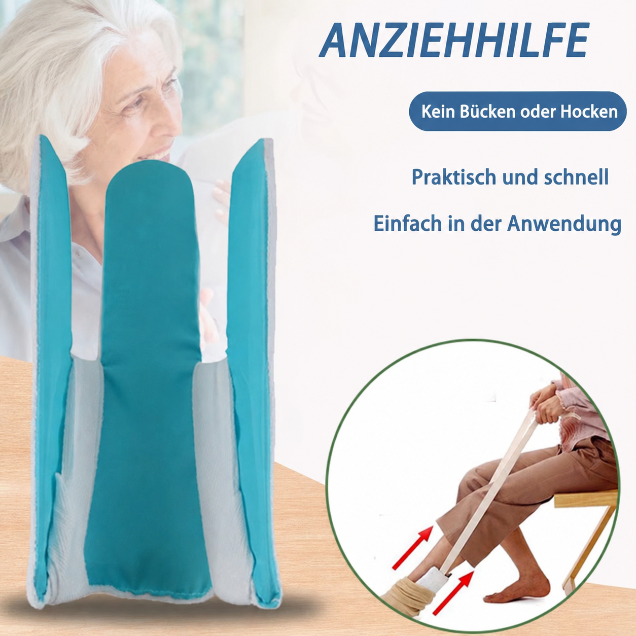 Sockenanziehhilfe
