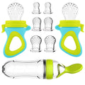 Baby Quetschflasche mit Silikonlöffel für Brei & Beikost